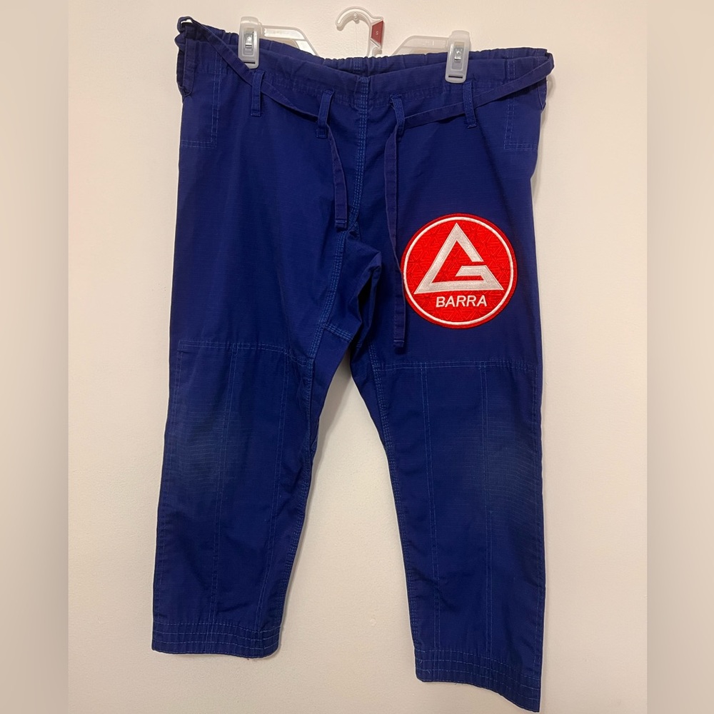 Gracie Barra Brazilian JiuJitsu Blue Pants A0
